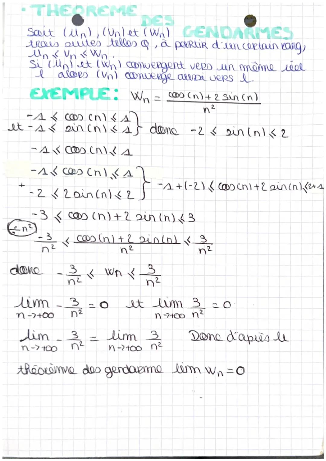 chap
Definit: Une suite ayant une limite finie
(c´est a dire un Reel I est dite convergente
une suite ayant une limite infine
(+00) all n'ay