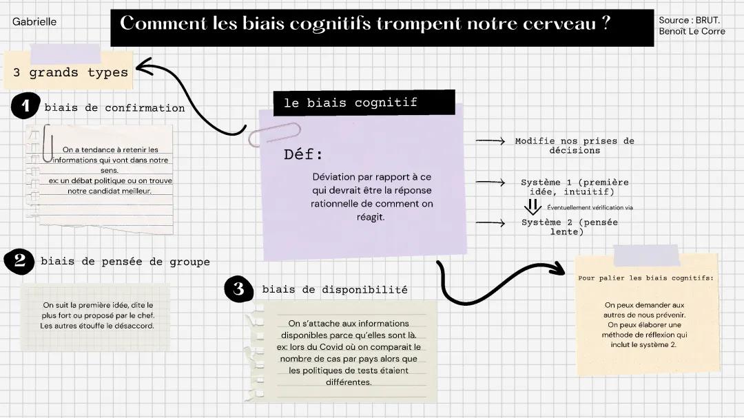 Les biais cognitifs 
