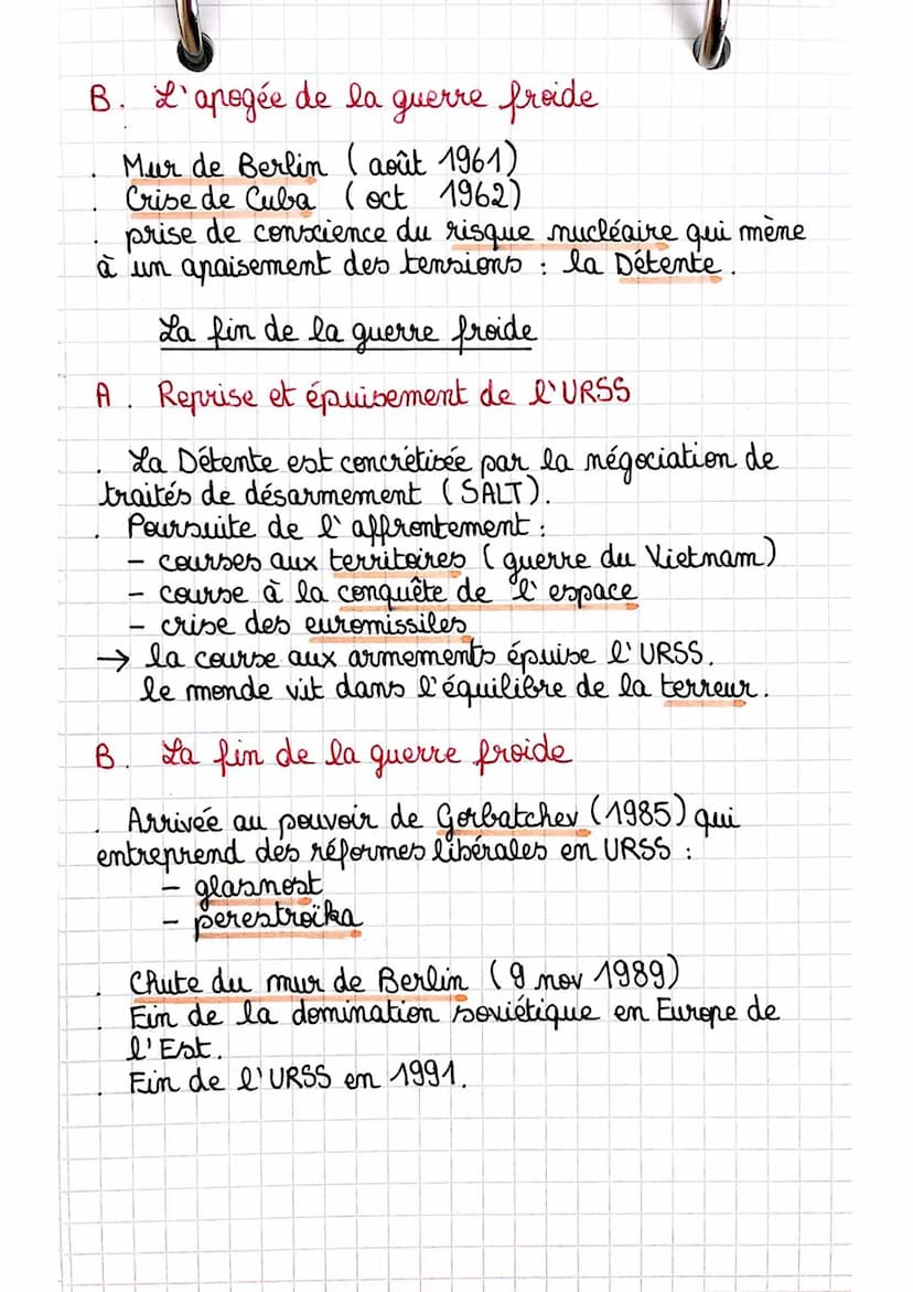 5
» La guerre froide
Deux modèles opposés.
L'échec de la Grande Alliance »
Conférence de Yalta en février 1945, les Alliés :
- discutent de 