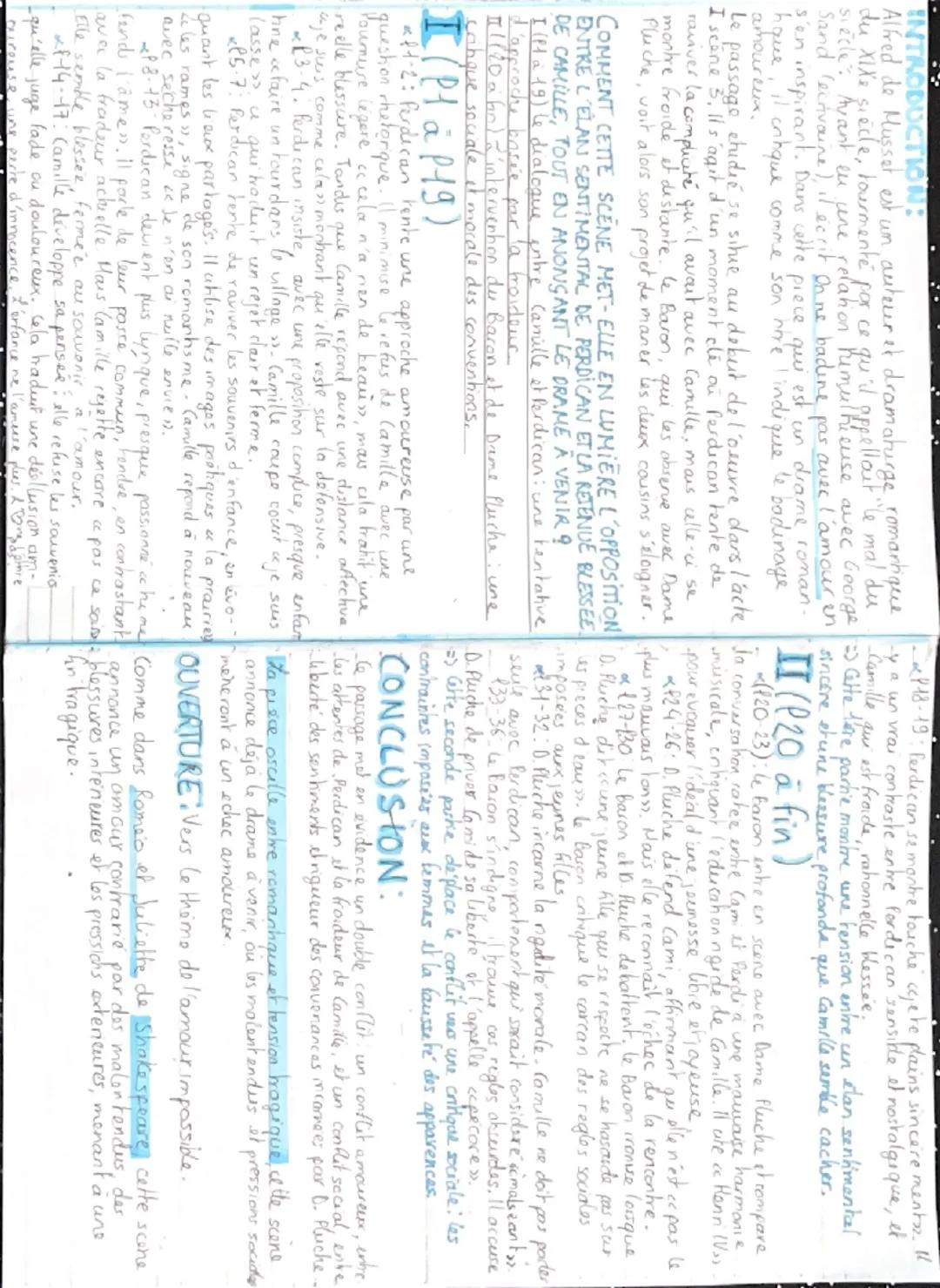 INTRODUCTION:

P-18-19: ferdican se montre touche jete plains sincere mente. Il
Alfred de Musset est un auteur et dramaturge romantique
du X