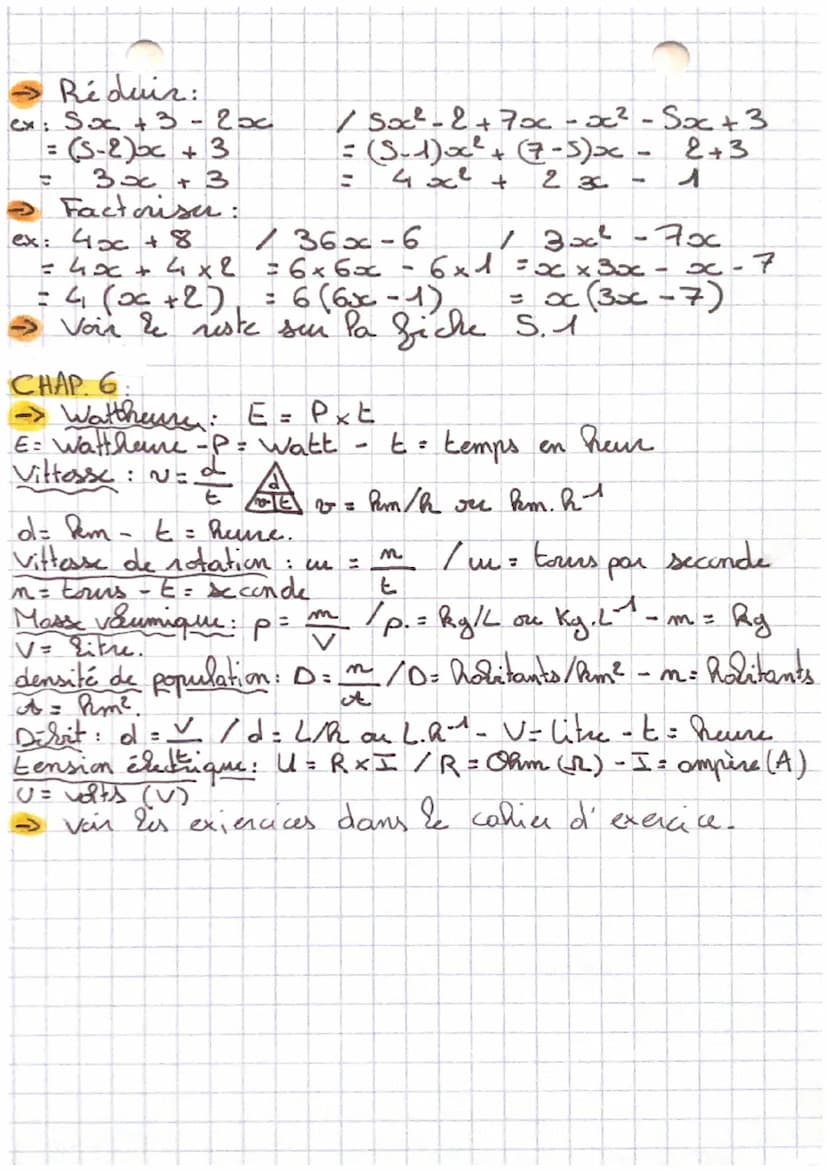 Maths: Buvet Blanc 1
Plan:
&
-Chapitre Décomposee un nombre en produit de facteurs 10.
Chapite & Les offels d'un agrandissement-reduction.
c