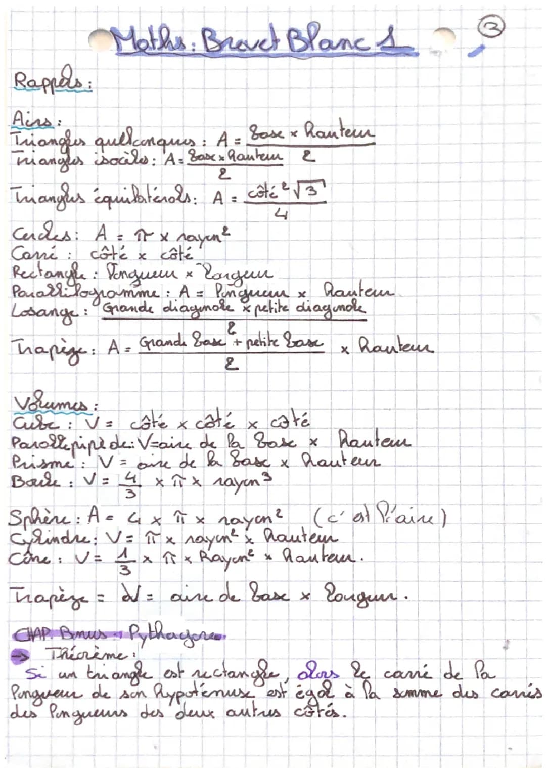 Maths: Buvet Blanc 1
Plan:
&
-Chapitre Décomposee un nombre en produit de facteurs 10.
Chapite & Les offels d'un agrandissement-reduction.
c