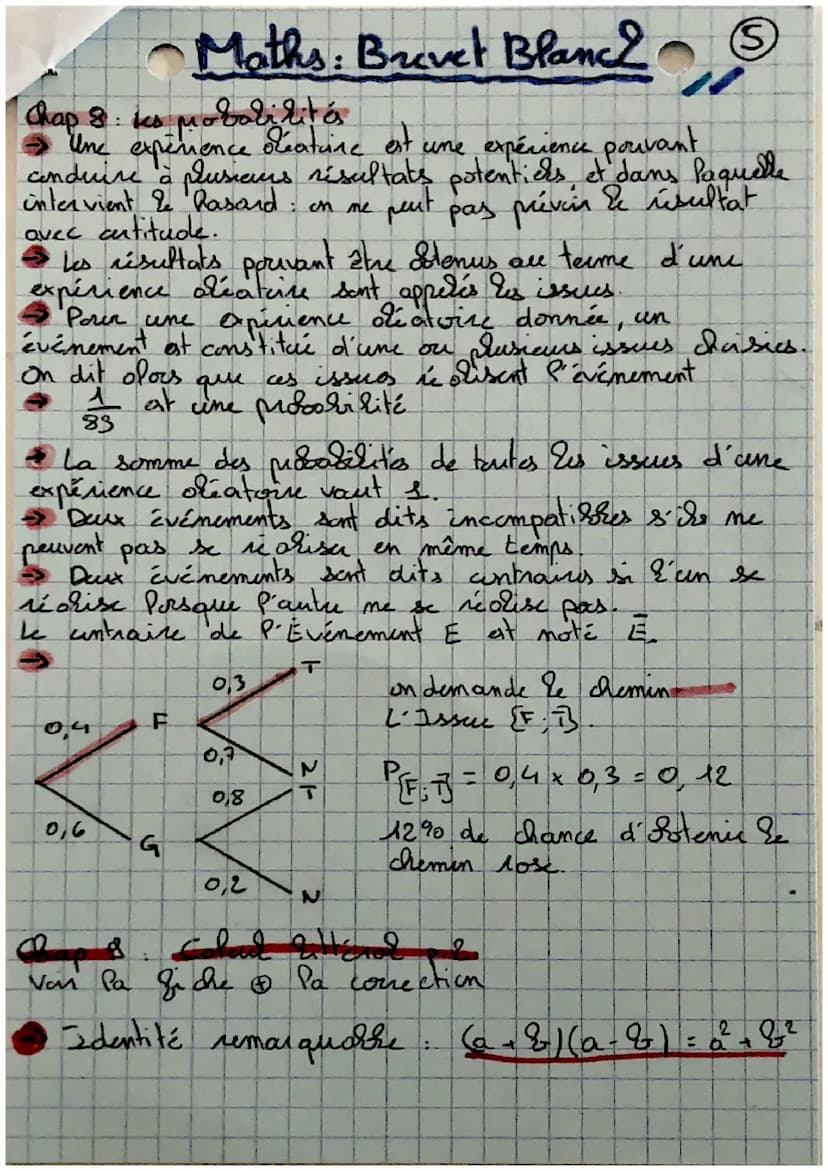 Maths: Buvet Blanc 1
Plan:
&
-Chapitre Décomposee un nombre en produit de facteurs 10.
Chapite & Les offels d'un agrandissement-reduction.
c