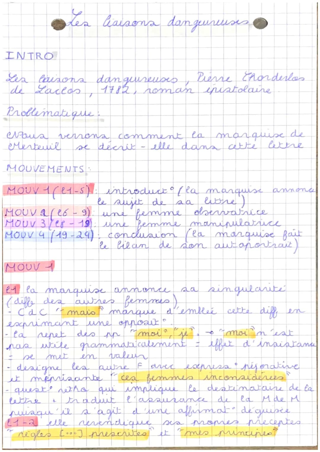 Les liaisons dangereuses
INTRO
Les Caisons danguseum an epistolaine
de Laclos
1782
Problematique.
7
Piense Chorderlos
vous verrons com
Merte