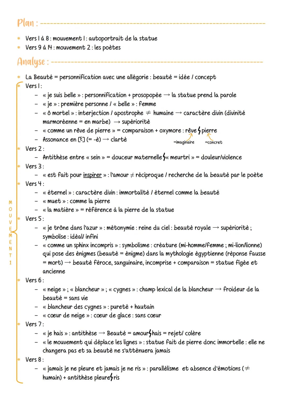 Textes de bac : texte EAF n°3
8
La Beauté, Les Fleurs du mal, Baudelaire
Introduction:
*Baudelaire :
poète XIX
«< poète maudit »
publie LFdM