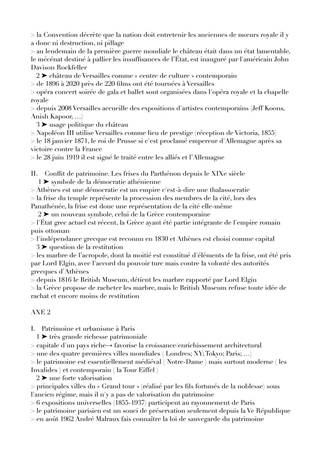 HGGSP
LE PATRIMOINE
INTRO
1➤ Notion de patrimoine
> le patrimoine présente des formes très diverses. On pourrait le définir comme
l'ensemble