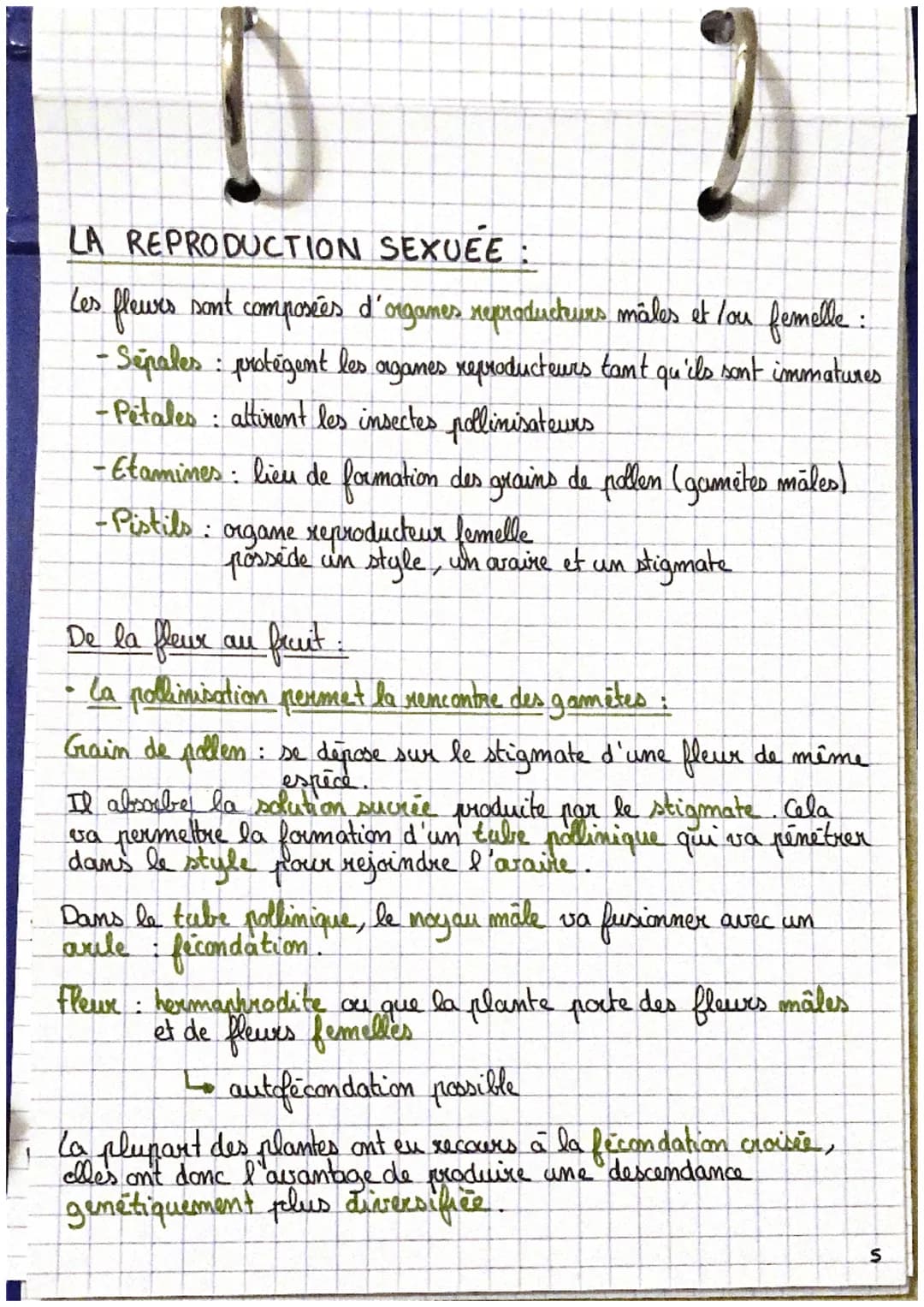 D
SVT
Reproduction de la plante, entre vie fixée et mobilité
a reproduction asexuée, la multiplication végétale:
Des capacités naturelles
de