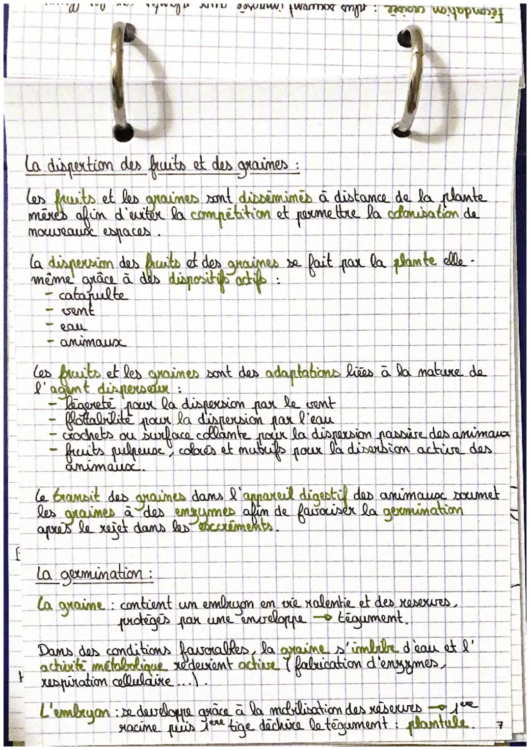 D
SVT
Reproduction de la plante, entre vie fixée et mobilité
a reproduction asexuée, la multiplication végétale:
Des capacités naturelles
de