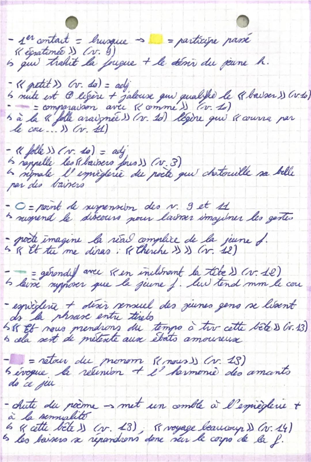 = futur
= métaphore
= répéti
= participe pavé = allitera
== gérondis
+= monom P.
= comparaison
Texte 3 RÊVÉ POUR L'HIVER
12 imagina d'un pro