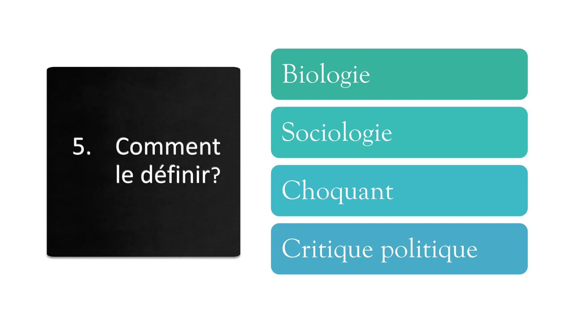 Le naturalisme
Un mouvement littéraire
(1865-1890) RAISON
LUMIÈRE
SCIENCE
ECOLL RELIGIEUSE
LA
IGNORANCE
SUPERSTITION
TENEBRES
Le contexte
-l