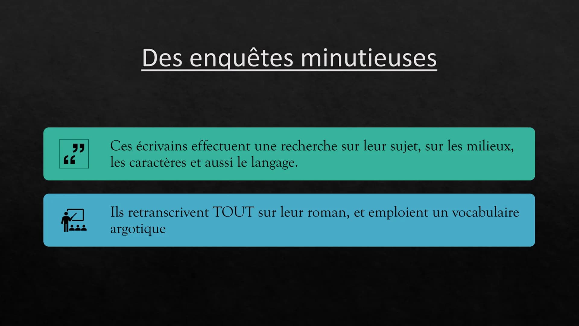 Le naturalisme
Un mouvement littéraire
(1865-1890) RAISON
LUMIÈRE
SCIENCE
ECOLL RELIGIEUSE
LA
IGNORANCE
SUPERSTITION
TENEBRES
Le contexte
-l