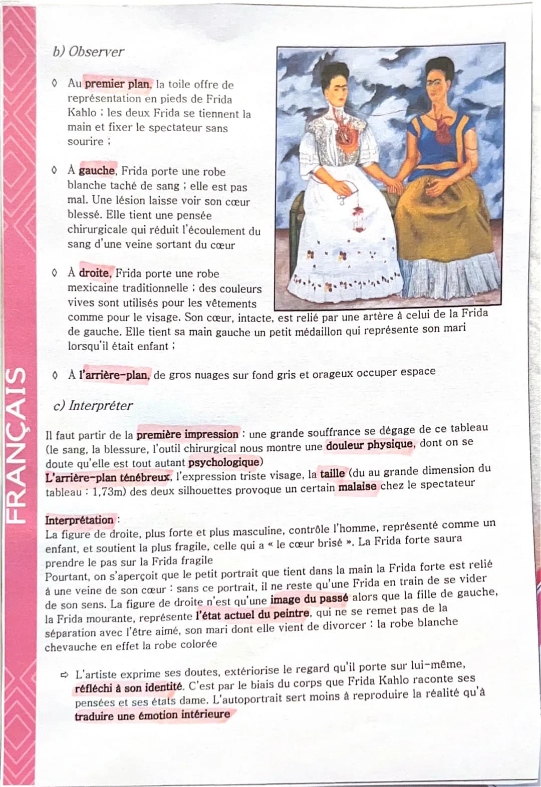 FRANÇAIS
Les genres autobiographiques
1-
Reconnaître les différentes formes de l'écriture de soi
a) La situation d'énonciation
Le texte est 