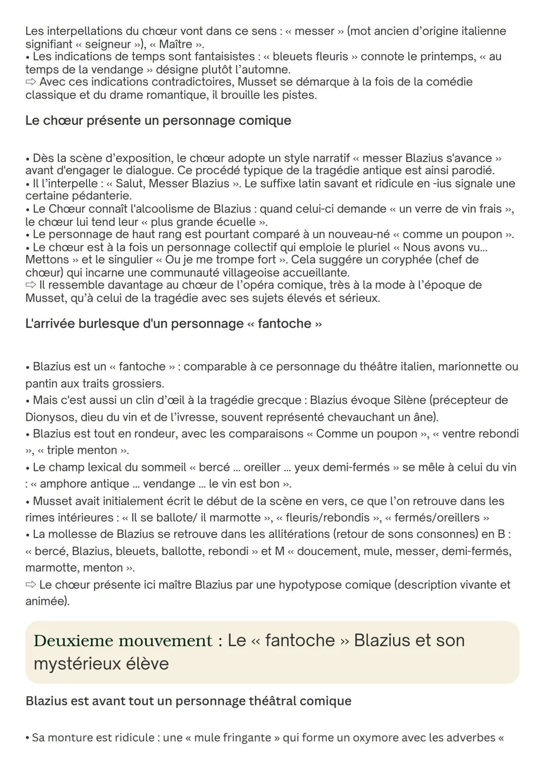 Musset, On ne badine pas
avec l'amour, 1834. Acte I
scène 1 Scène d'exposition
(explication linéaire)
MUSSET
On ne badine pas
avec l'amour
Γ