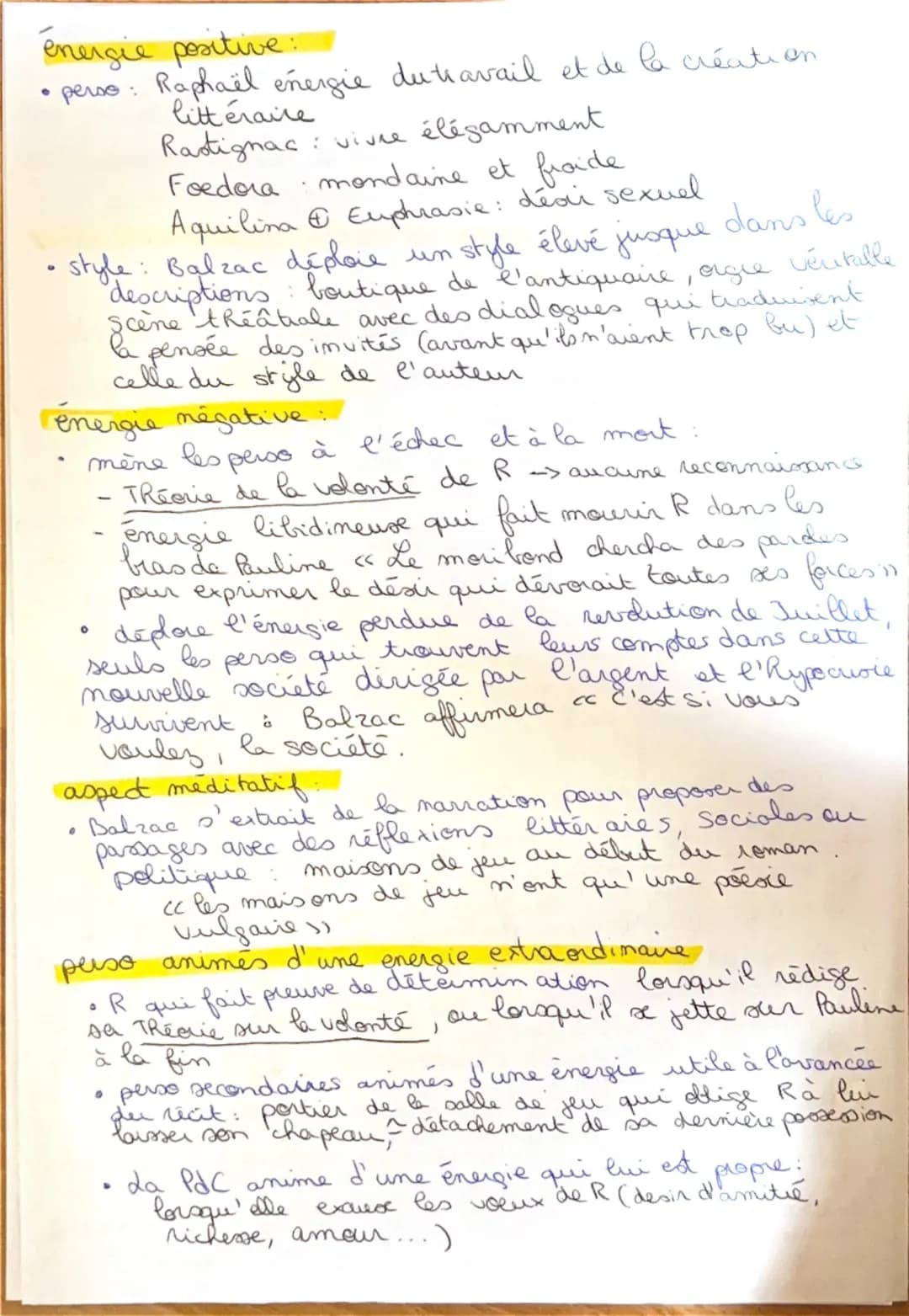 La peau de chagin
Roman
Arguments et citations:
I. L'énergie représente le « pouvoir de la création >>
Dissert
-Le Talisman est un symbole d