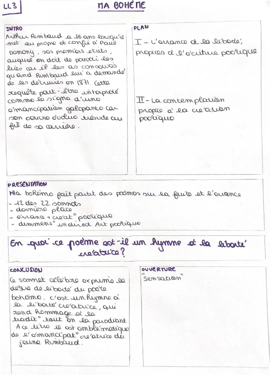 LL3
ПА ВОНЕ ПЕ
INTRO
Arthur Rumbaud a 16 ans lorsqu'il
met au propre et confie a Paul
Domony, sas premiers écrits,
auquel on doit de pouvoi 