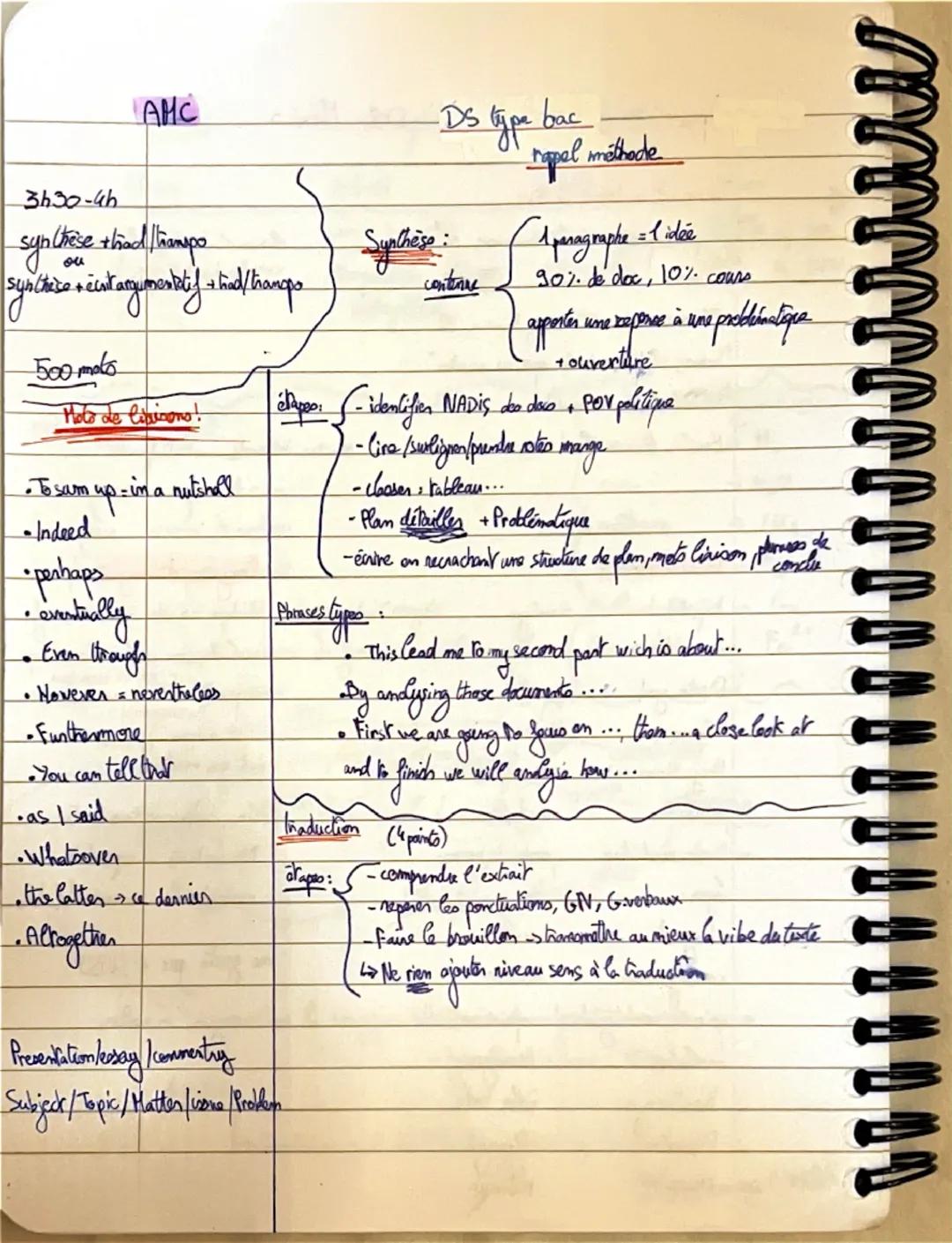 ՈՐՐՐՐՐՐ
144
3h30-4h
AMC
synthese thad Ilhamspo
ou
synthese cunt argumentif + had/thanapo

500 malo

Molo de liaisons!
• To sum up-in a nutsh