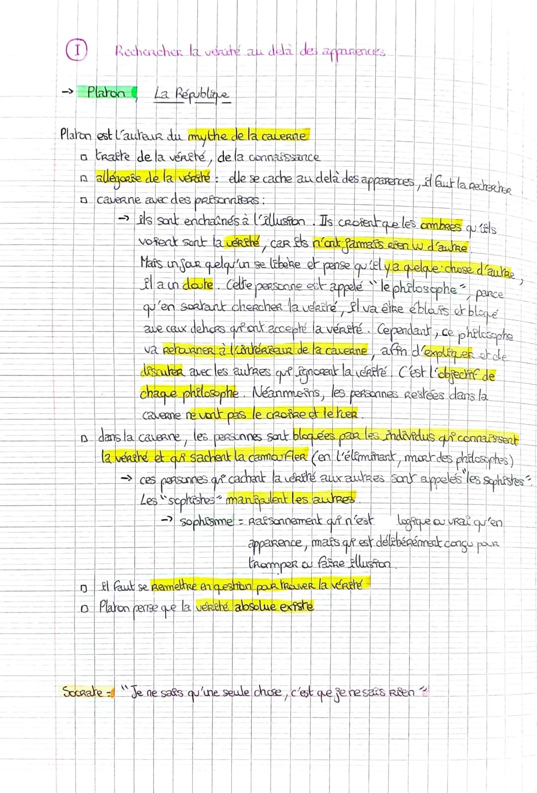 Amorce
Nolton 3 La Vérthe
H
=> Dort-on Rechercher la vérité à tout prix ?
Quelques arguments Répondant au sujet :
OUT
- éviter la manipulati
