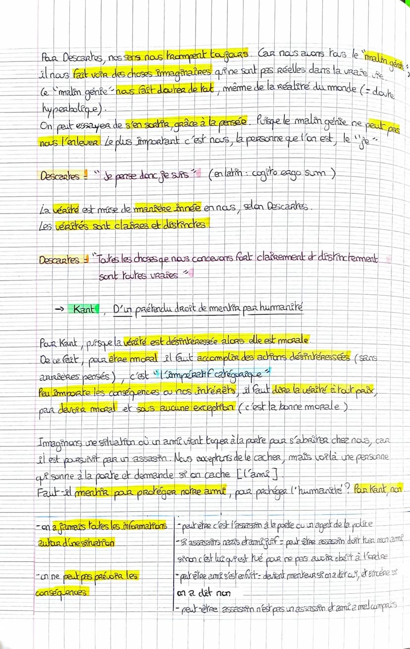 Amorce
Nolton 3 La Vérthe
H
=> Dort-on Rechercher la vérité à tout prix ?
Quelques arguments Répondant au sujet :
OUT
- éviter la manipulati