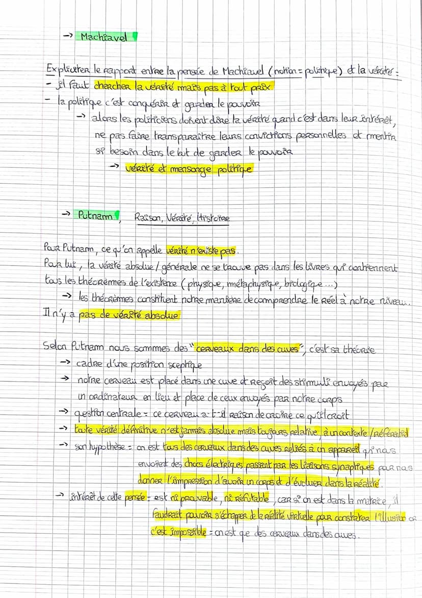 Amorce
Nolton 3 La Vérthe
H
=> Dort-on Rechercher la vérité à tout prix ?
Quelques arguments Répondant au sujet :
OUT
- éviter la manipulati