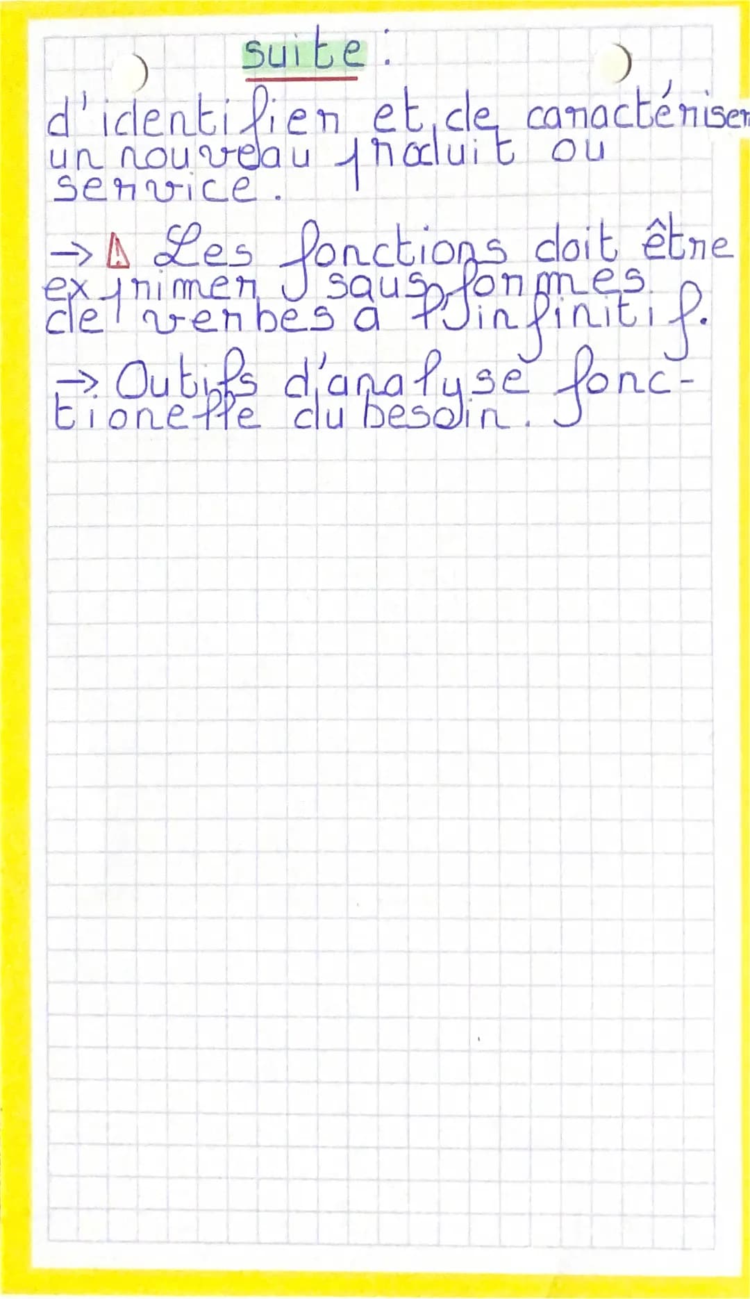 Fiche de revision.
⇒> Diagramme de” la bête
à connes"
A qui rend if
utilisateurs
sur g you
agit
In
noduit,
sdurice,!
dans quel but.
matière
