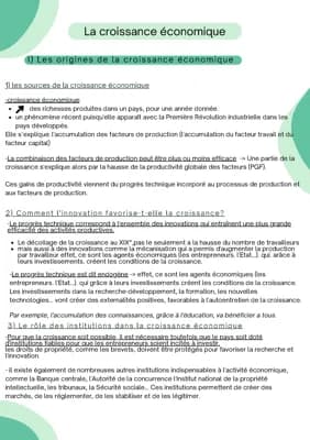 Know  croissance économique  thumbnail