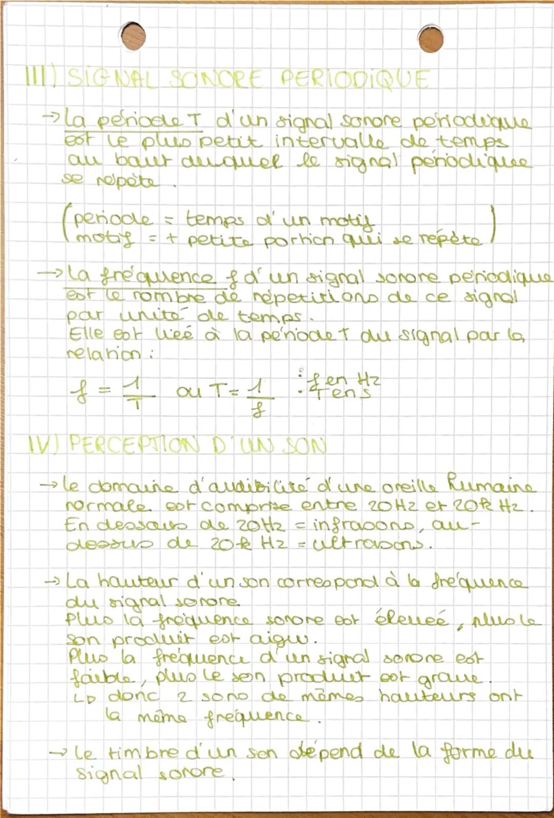PHYSIQUE LE SON
1) EMISSION ET PROPAGATION D'UN SIGNAL
SONORE
> l'emission d'un signal servore par un objet
resulte de la vibration de cet o
