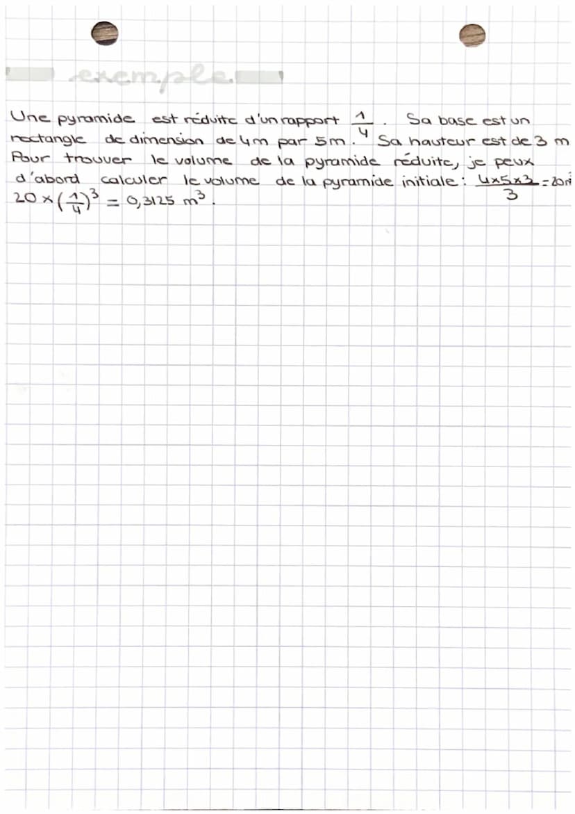 •MATHS
définition
On dit que la figure a été agrandie d'un
rapport k si toutes les longueurs de la figure ont été
multiplices par Ket K>1. O