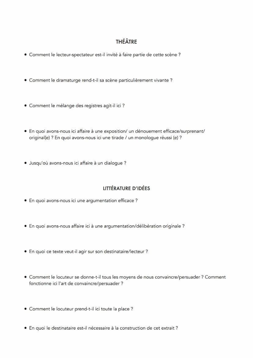 THÉÂTRE
• En quoi ce poème entraîne-t-il l'adhésion du lecteur ? Comment s'exprime ici le lyrisme
?
• Comment s'exprime ici un lyrisme origi