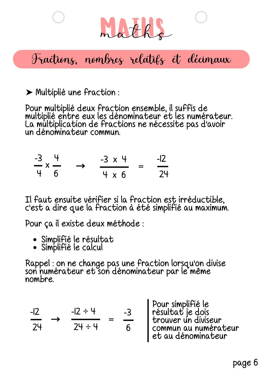 MAERS
Fractions, nombres relatifs et décimaux
Notion abordée: Pratiquer le calcul exact ou approché,
mental, à la main ou instrumenté.
Calcu