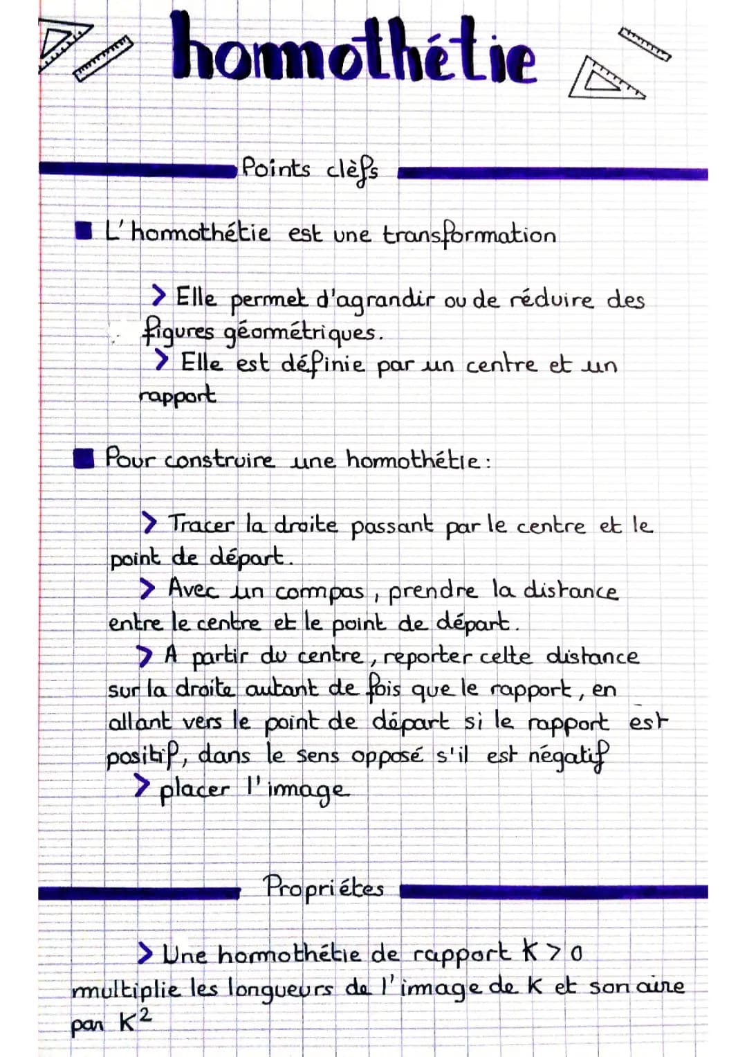 homothétie