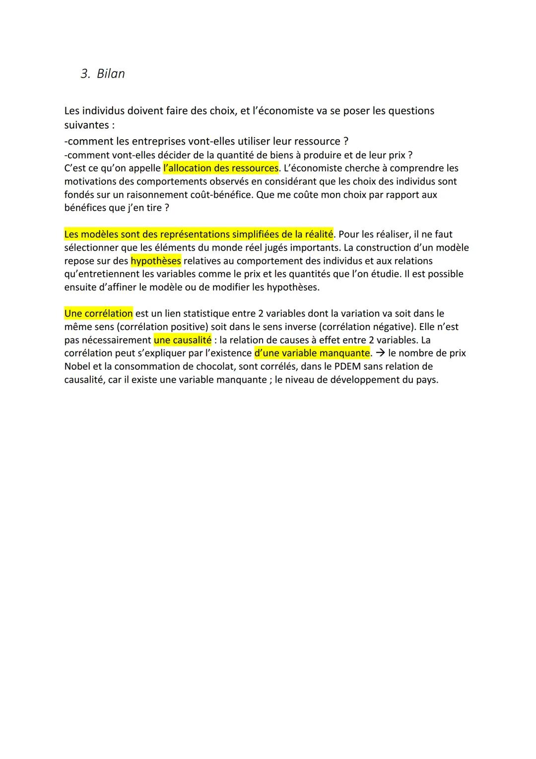 # Chapitre 1: Comment les économistes, les sociologues et les
politistes raisonnent-ils et travaillent-ils ?

1. Introduction

Que signifie 