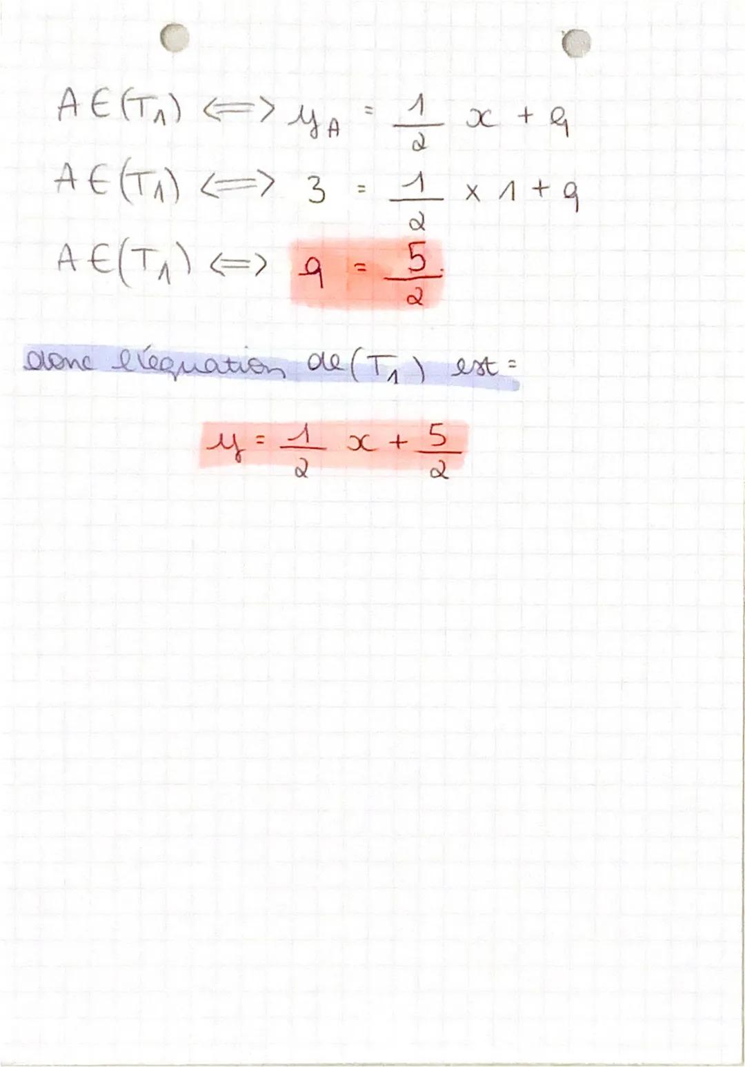 MATHS

déterminer l'l'équation de la tangente (T1)
a la combe représentative de f.

on considère ea fonction & définie sur
TR par f (x) = $\