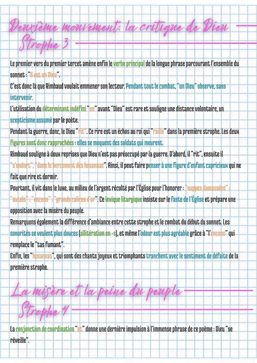 # Le Mal, Rimbaud

## Introduction

En 1870, une guerre éclair contre la Prusse secoue la France. La même année, le jeune poète Arthur Rimba