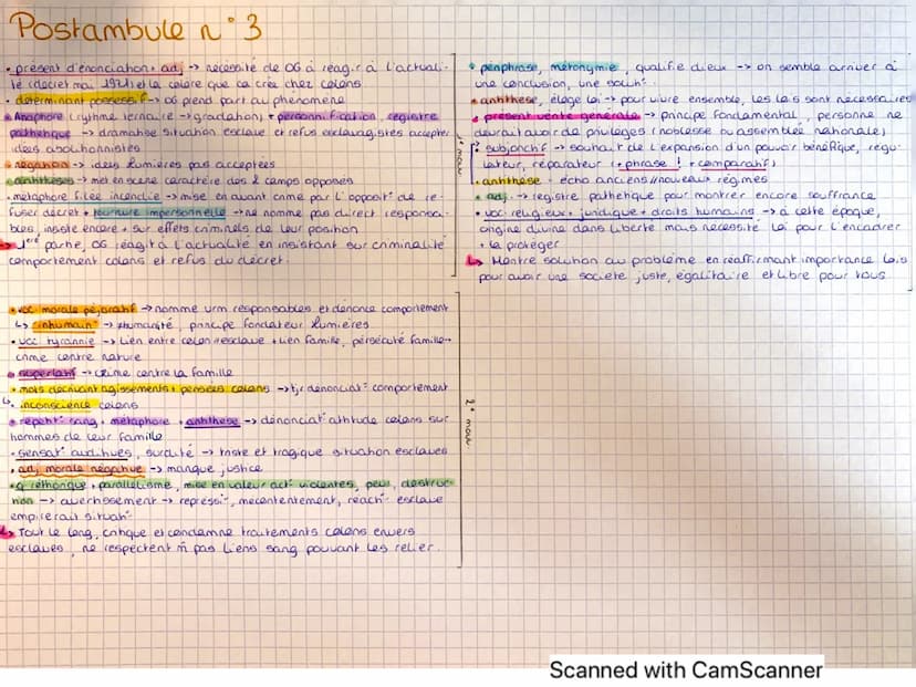 Postambule n°3
Il était bien nécessaire que je dise quelques mots sur les troubles que cause, dit-on, le
décret en faveur des hommes de coul