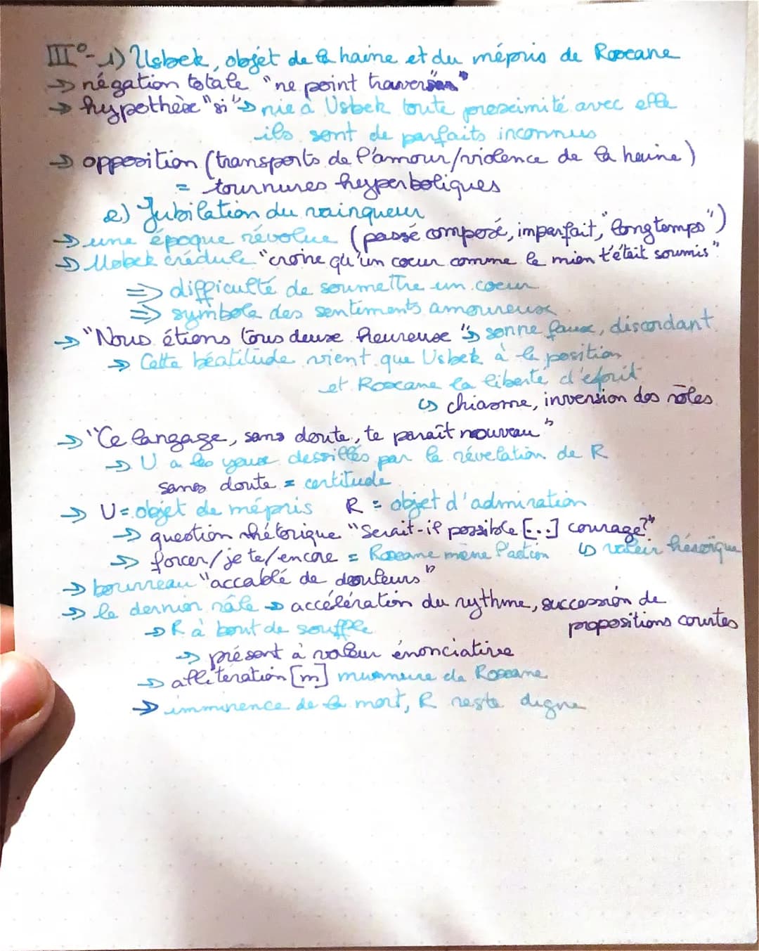 LETTRE N° 161-MONTESQUIEU
Comment cette lettre affirme-t-effe la liberté d'une
I-Aveu de temperie femme libre qui est en train de mourir?
(2