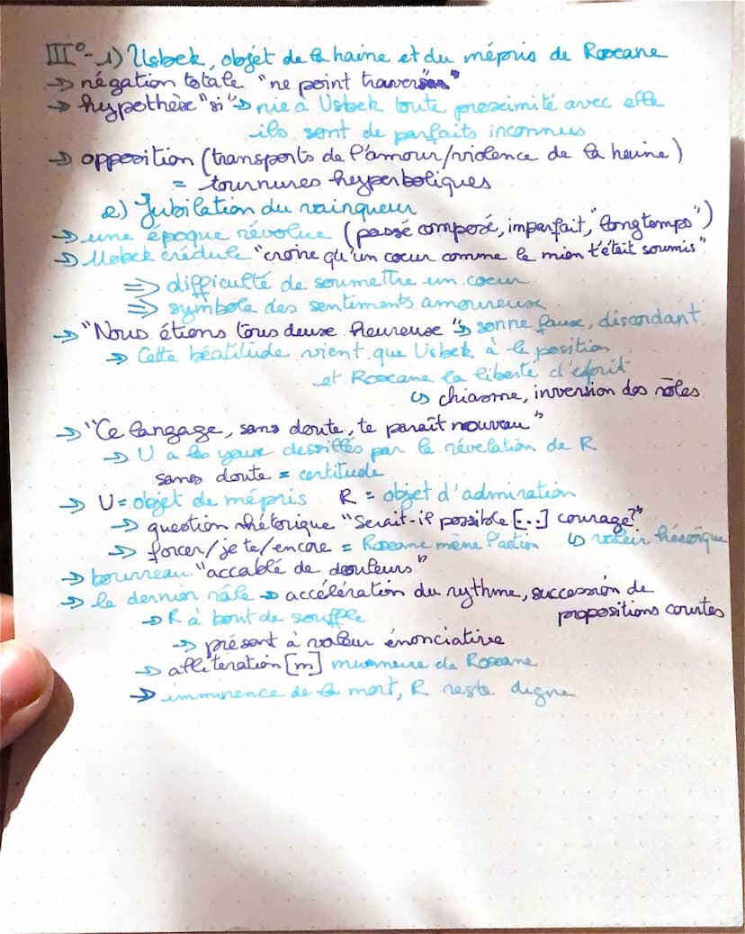 LETTRE N° 161-MONTESQUIEU
Comment cette lettre affirme-t-effe la liberté d'une
I-Aveu de temperie femme libre qui est en train de mourir?
(2