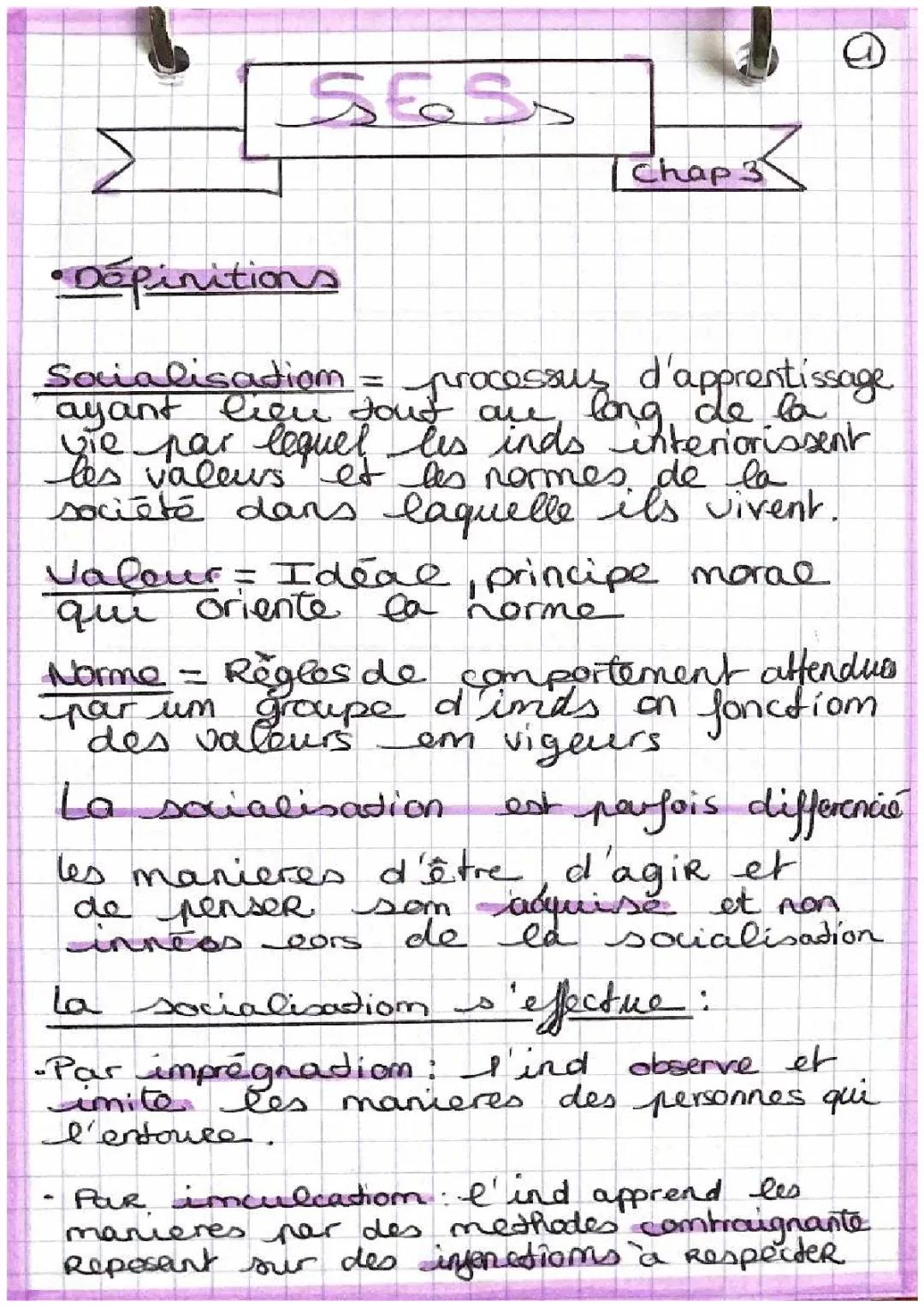 La Socialisation: Différenciée Selon Milieu Social et Genre - Exemples et Explications