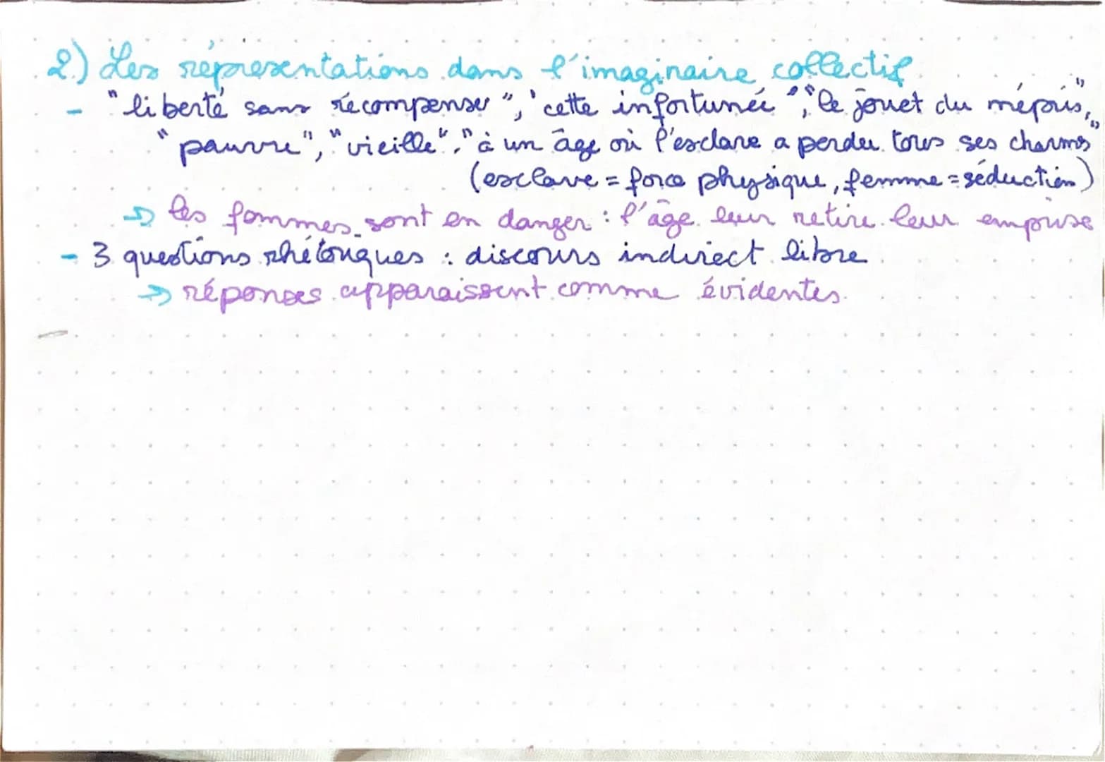 texte n°8
La Déclaration des
droits de la femme
POSTAMBULE-LYONCE
De quels procédés Odly & sert- efle pour dénonce
les rapports entre les ho