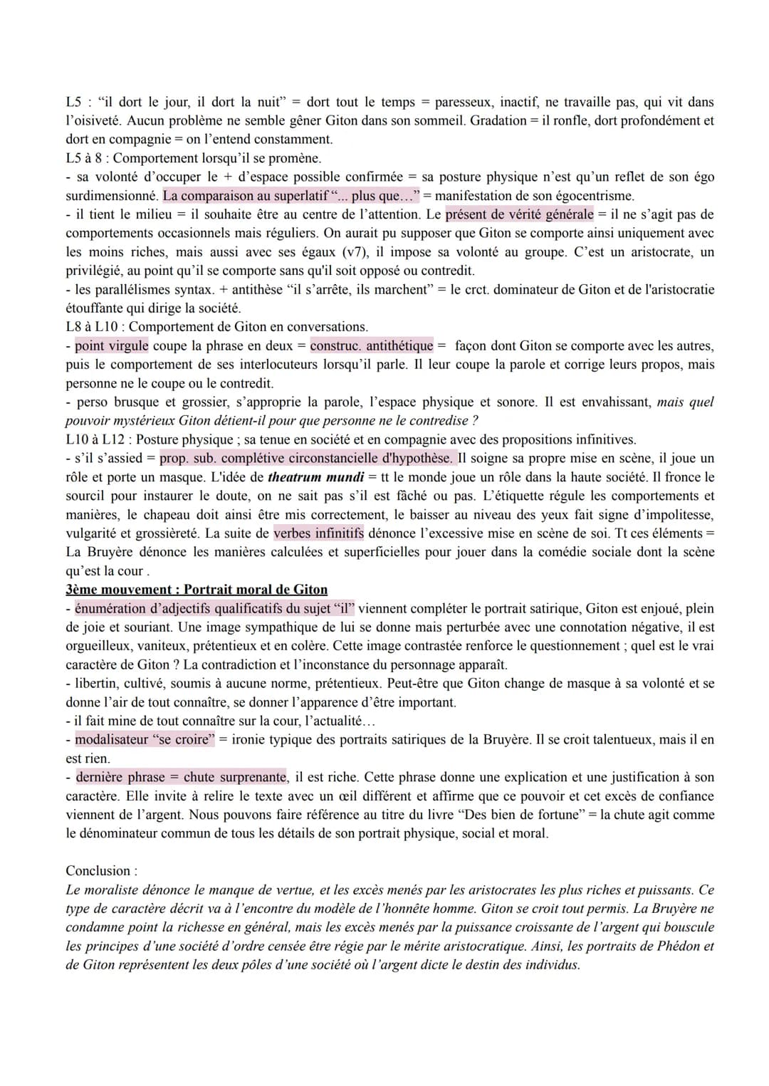 EL 7- Giton, Des biens de fortunes, 83, les Caractères, Jean de la Bruyère, 1688
Introduction :
Jean de la Bruyère est un écrivain et morali
