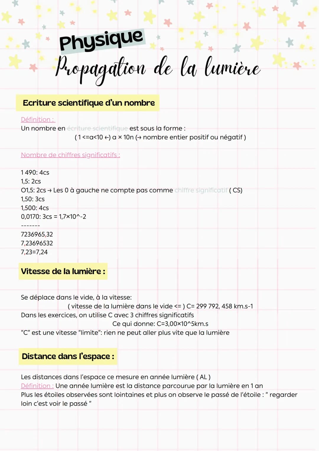 --- OCR Start ---
Physique
Propagation de la lumière
La lumière blanche:
A. L'expérience de Neuton:
Le prisme est un objet transparent et in