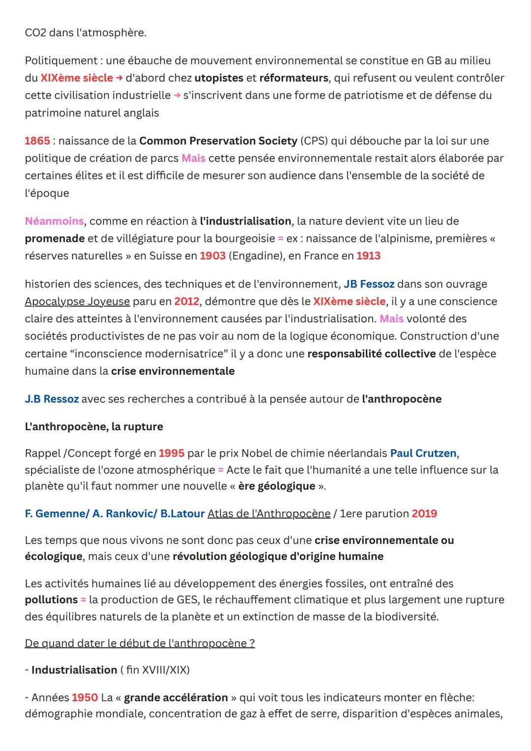 Thème 5:
L'environnement,
entre exploitation
et protection
UN ENJEU PLANÉTAIRE
Chapitre introductif : Qu'est-ce que
l'environnement ?
Fait d