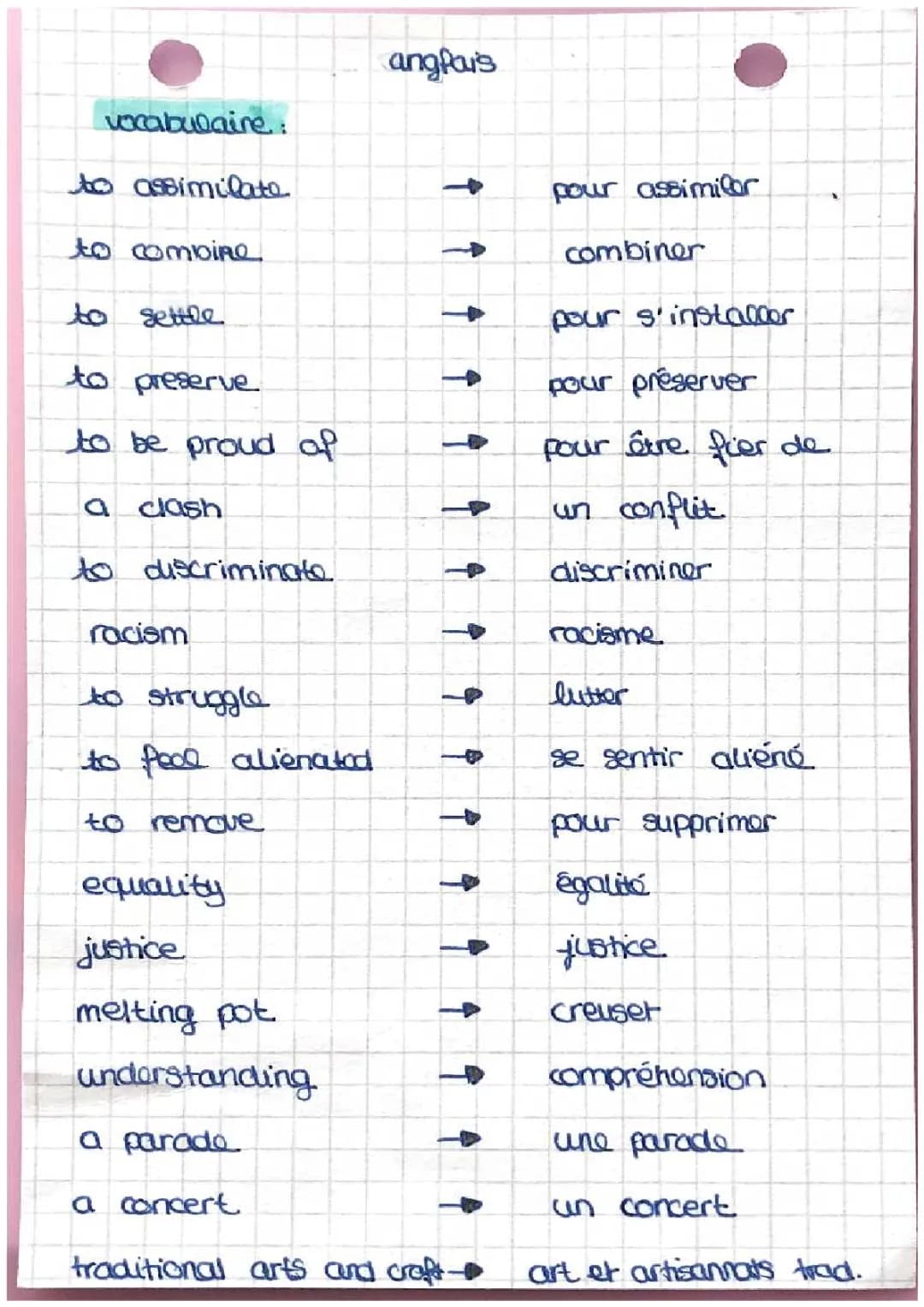 Anglais 