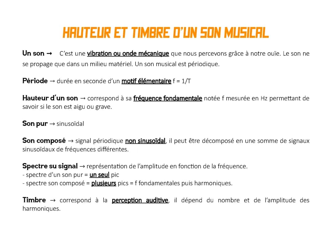 Le son