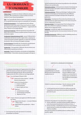 Know Quels sont les sources et les défis de la croissance économique ?  thumbnail