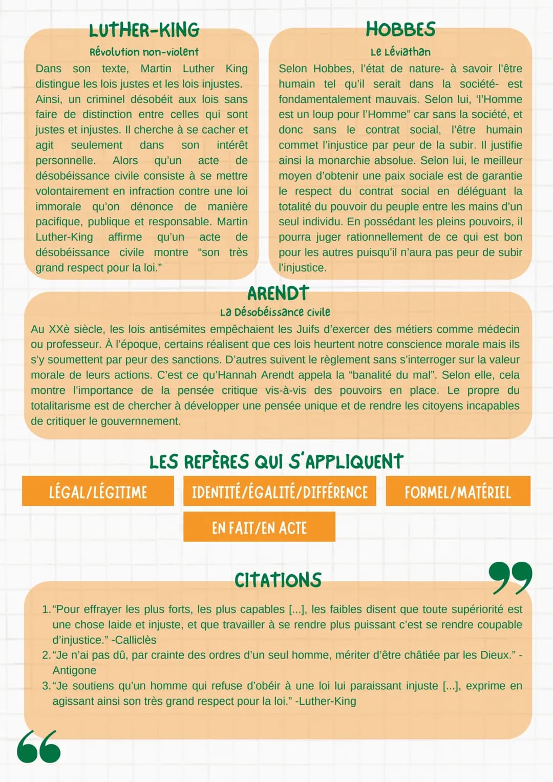 LA JUSTICE
| > justicia= conformité avec le droit → sentiment d'équité |
1
DÉFINITIONS
JUSTICE SOCIALE
=donne à tous les moyens indispensabl