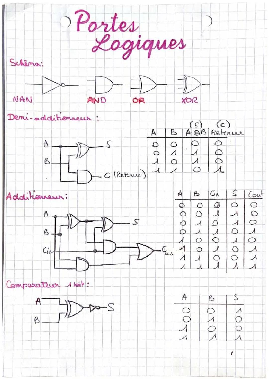 Introduction aux Portes Logiques : Guide NSI