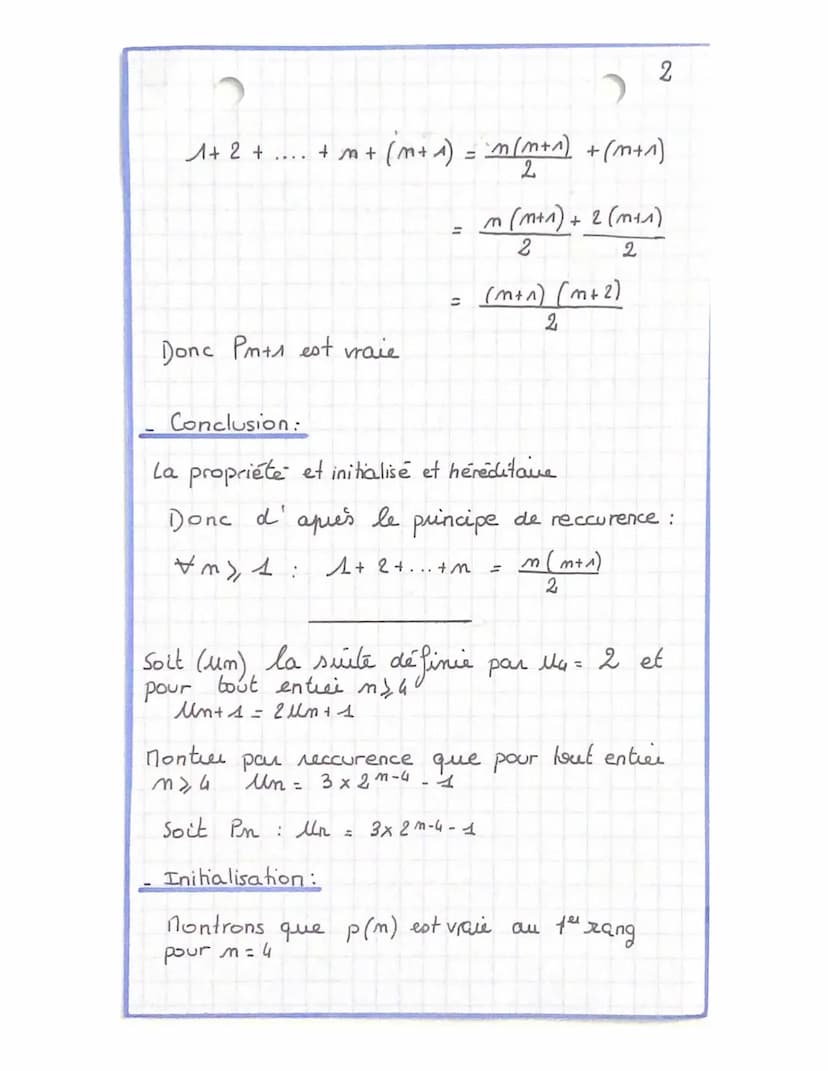 
<p>Le raisonnement par récurrence est une méthode mathématique qui permet de démontrer une proposition pour tout entier naturel. Cette méth