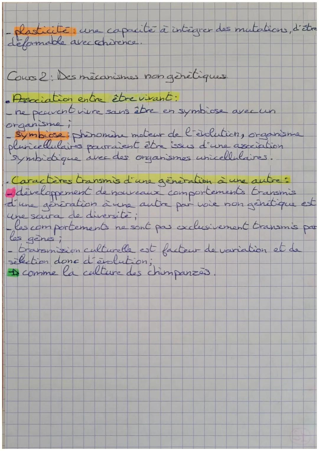 Diversification génétique et diversification des
atres vivants :
Cours 1: Des mécanismes génétiques.
-Polyploidie:
un organisme
• polyploidi