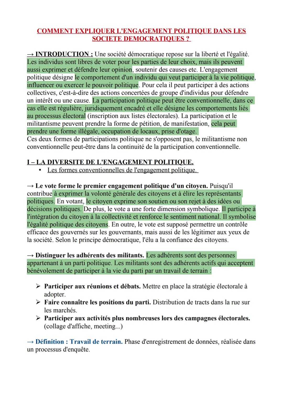 
<h2 id="introduction">Introduction</h2>
<p>Une société démocratique repose sur la liberté et l'égalité. Les individus sont libres de voter 