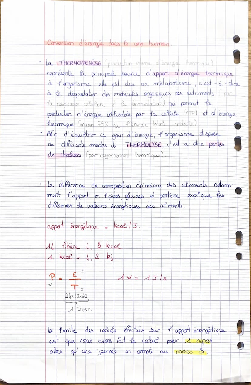 CHAP 7. le bilan thermique.
La stabilité de la temperature corporelle...
La température du corps human est le plus souvent differente
de cel